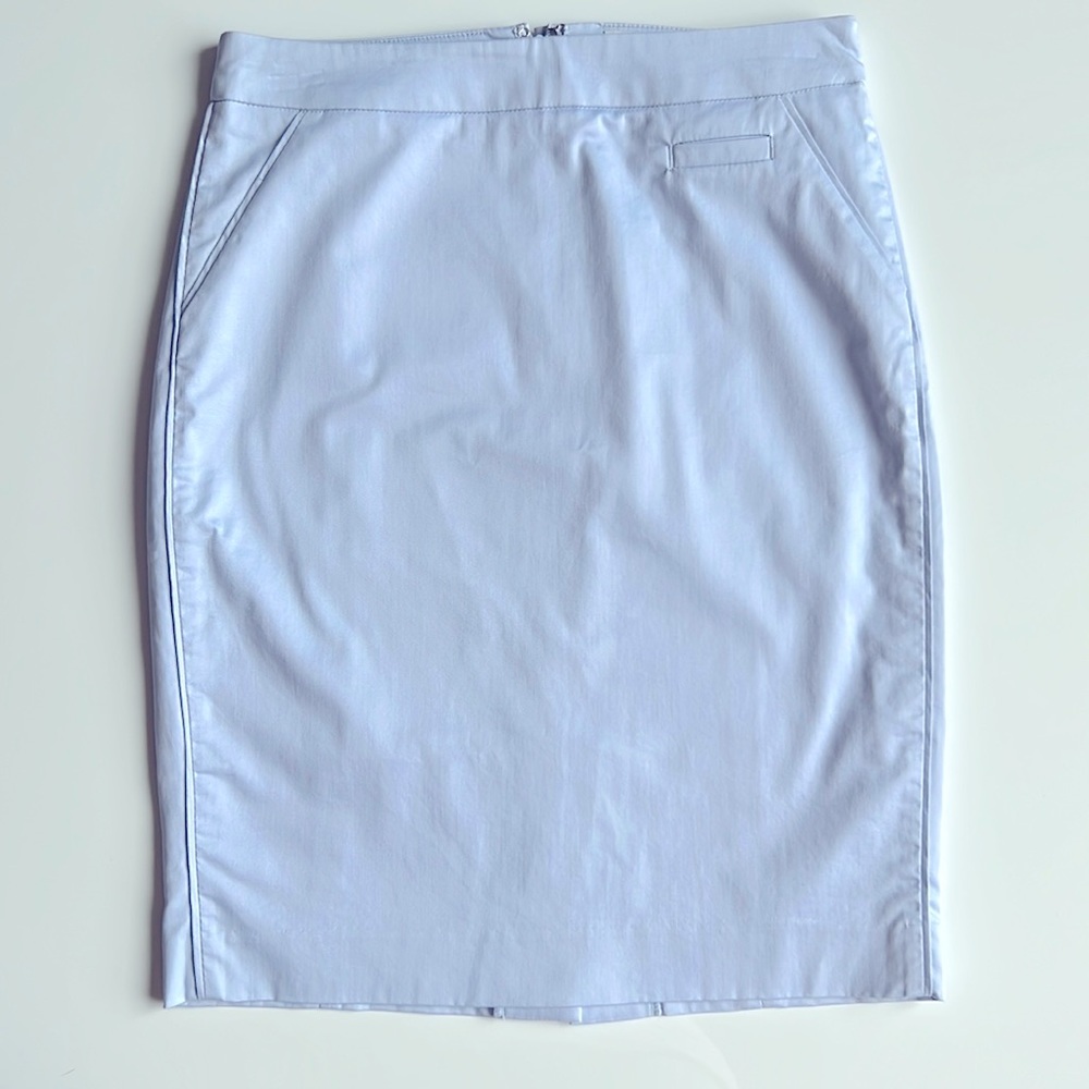 RW&CO pencil skirt ice blue, lined